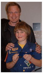 Matt's friends and family