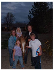 Matt's friends and family