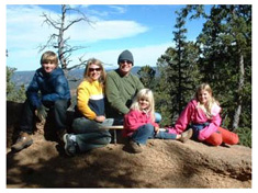 Matt's friends and family