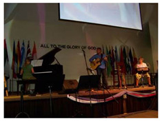 Matt's friends and family