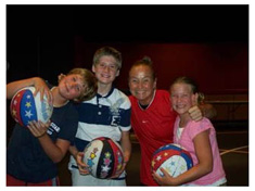 Matt's friends and family