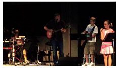 Matt's friends and family